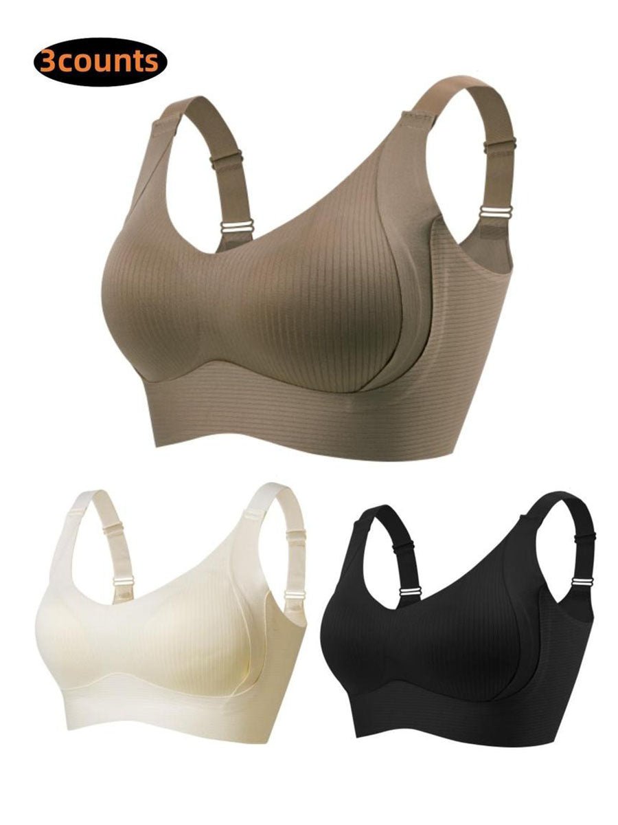 🎁Last Day Buy 1 Get 3 Packs(Each only ￡4.66!!)🔥Super firming bra | Wire-free push-up bra👍No more sagging breasts