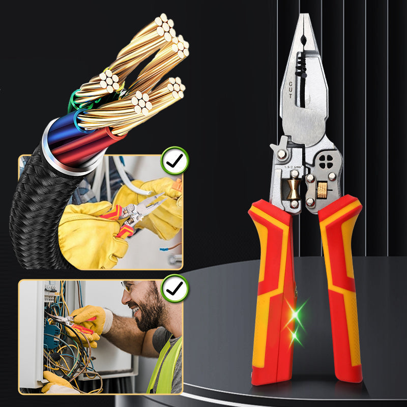 🔥2025 HOT SALE  49% OFF🔥 New🔥8-In-1 Wire Stripper with Voltage Tester🚀Free shipping