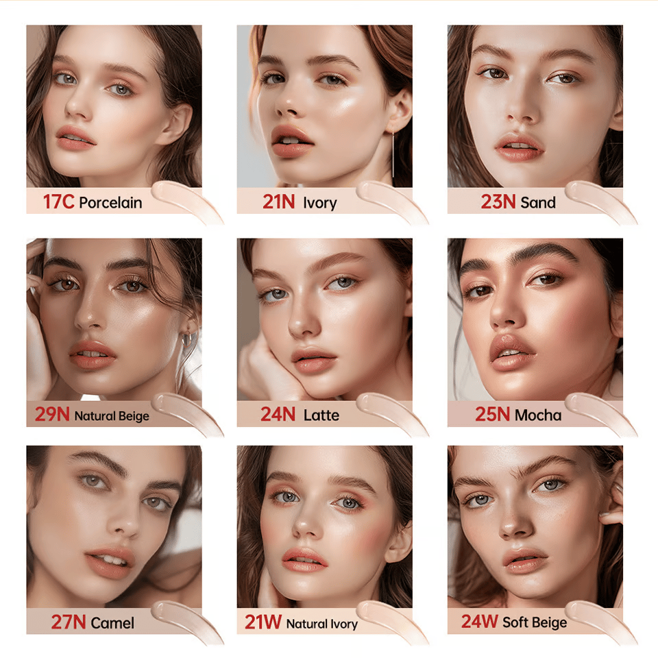🔥🎉2025 HOT SALE 🎉Buy 1 Get 1 Free✨High-Coverage Hydrating Long-Lasting Red Cushion Foundation