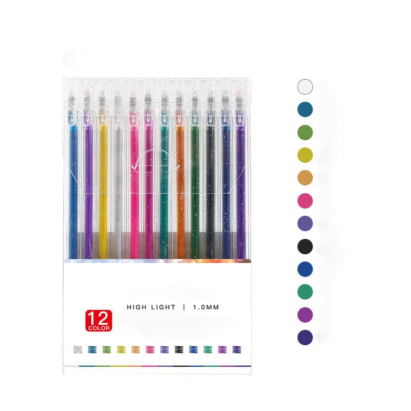 🎅Christmas Special Deals £7.99!!⚡50K+ SOLD!🎁Glitter Gel Pen Set