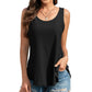 🎁Womens Tank Tops Sleeveless EyeletEmbroidery Scoop Neck Loose Fit Casual SummerFlowy