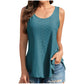 🎁Womens Tank Tops Sleeveless EyeletEmbroidery Scoop Neck Loose Fit Casual SummerFlowy