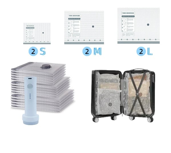 ⏳Limited-time 50% off⏰✨X7 Cordless Travel Vacuum Bag