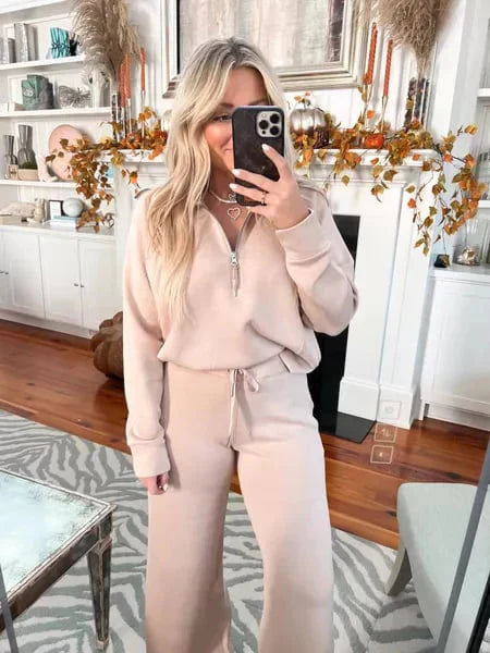 💝2026 HOT SALE 70% OFF!!⚡🎀Women's 2 Piece Casual Outfits Sweatsuit Set