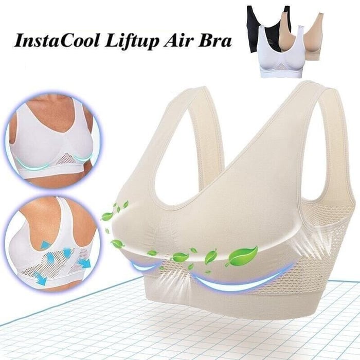 🔥HOT SALE BUY 1 GET 1 FREE✨  Each only ￡4.49🔥Breathable Cool Liftup Air Bra🔥