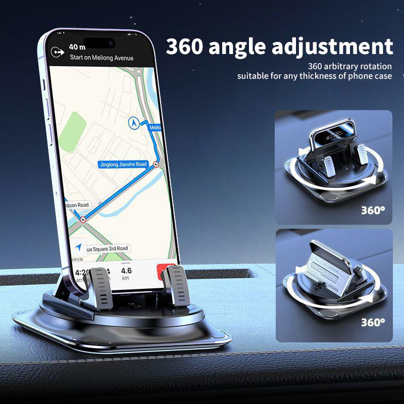 🏆LAST DAY BUY 2 GET 1 FREE!!🔥360° Car Phone Holder 📱 – Rock-Solid Suction, Fits All Phones 🔄