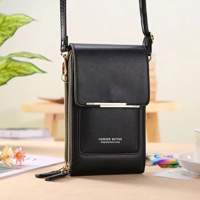 🏆Last Day Promotion：ONLY ￡7.99!!👜📱 Simple and elegant women's touchscreen crossbody phone wallet