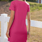 💕Last Day Promotion 49% OFF👗Women's Casual Square Neck Pocket Short Sleeve Dress with Pockets