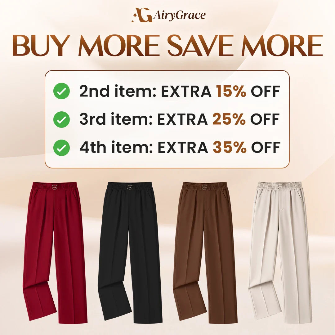 👖LAST DAY 70% OFF💥 - Perfect Drape High-Rise Ultra Soft Pull-On Pants