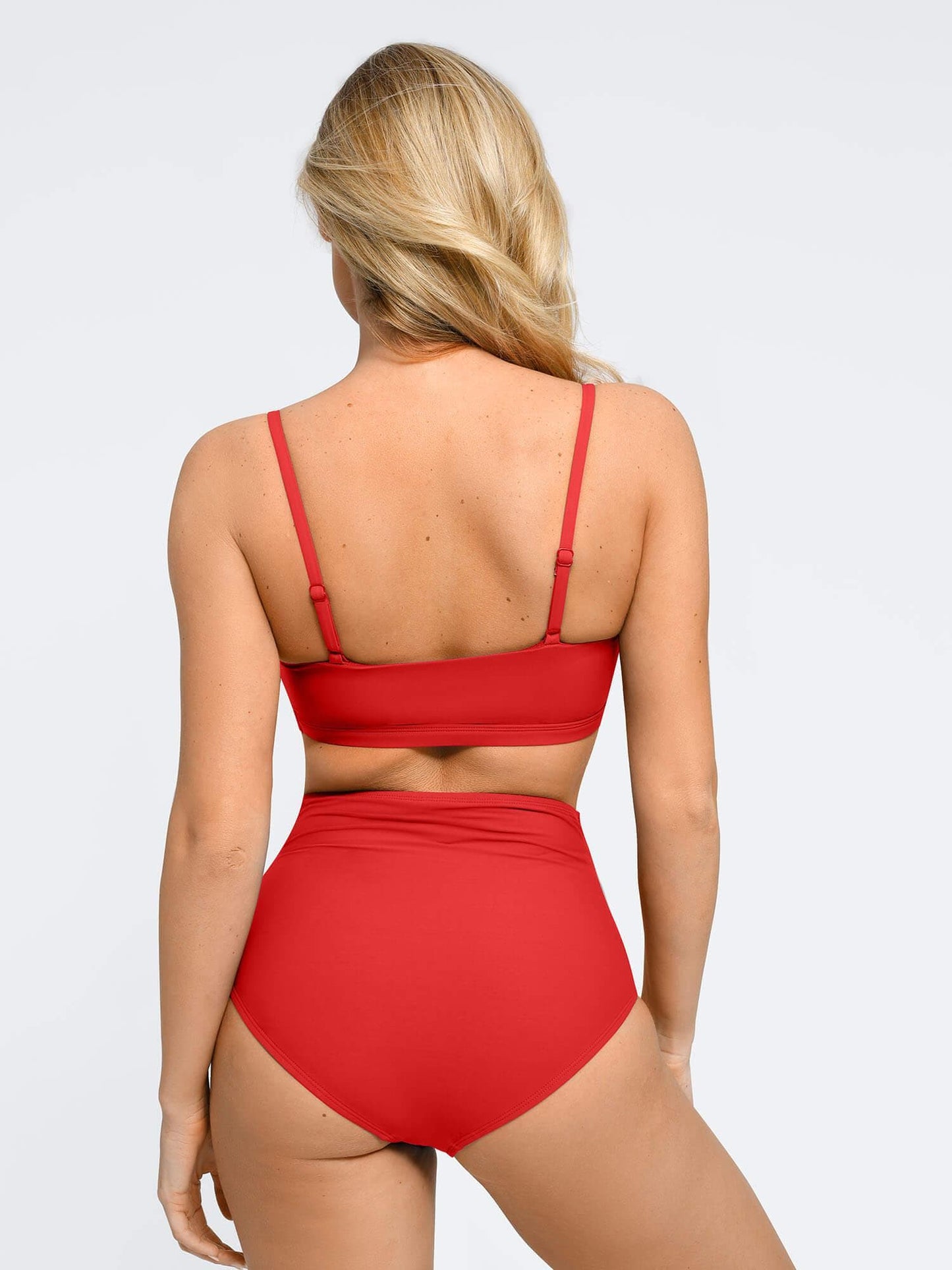 🔥Summer Sale 49% OFF💥👙Shapewear Ruched Sculpting Bikini Top and Bottom Set