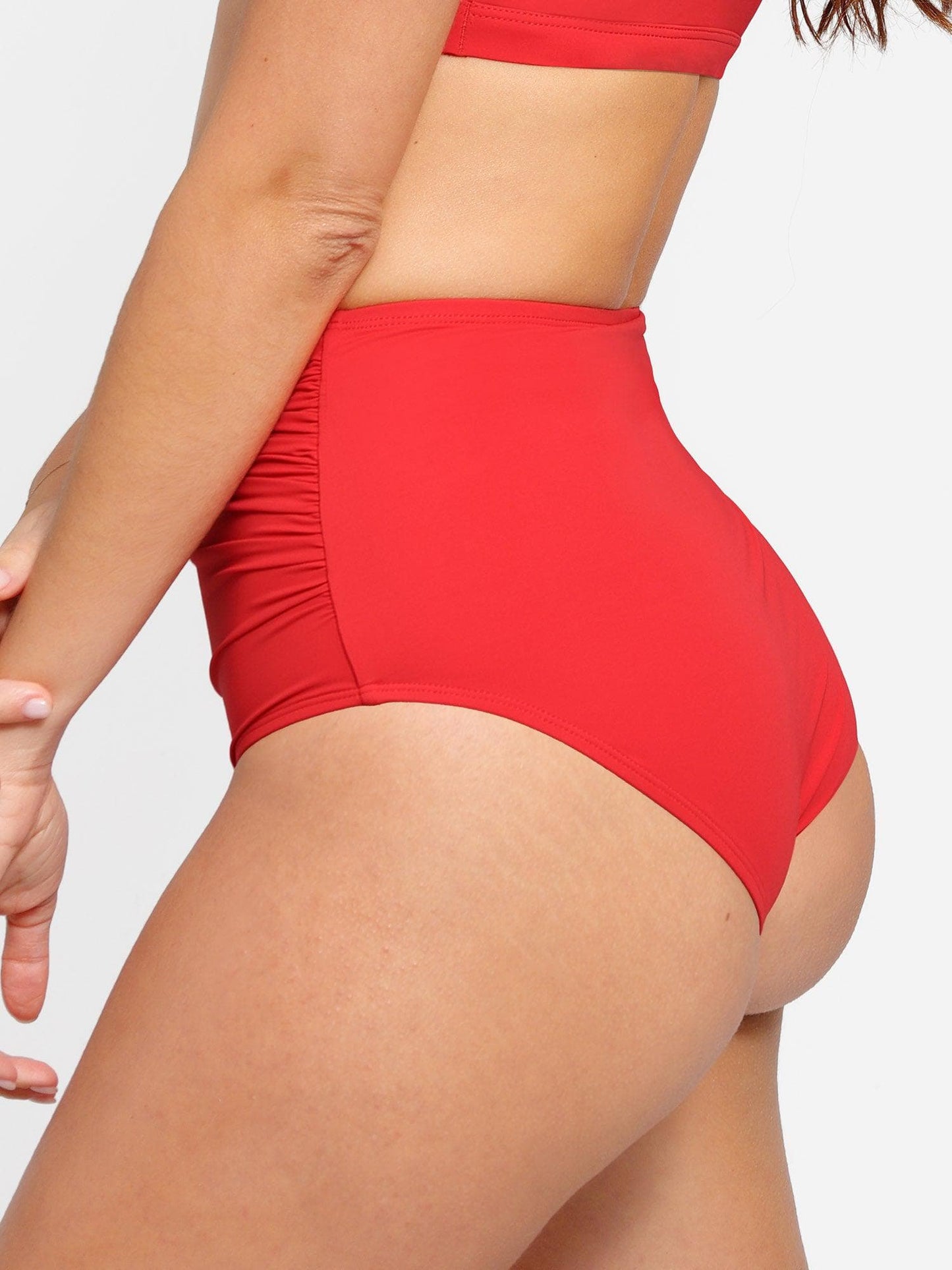 🔥Summer Sale 49% OFF💥👙Shapewear Ruched Sculpting Bikini Top and Bottom Set