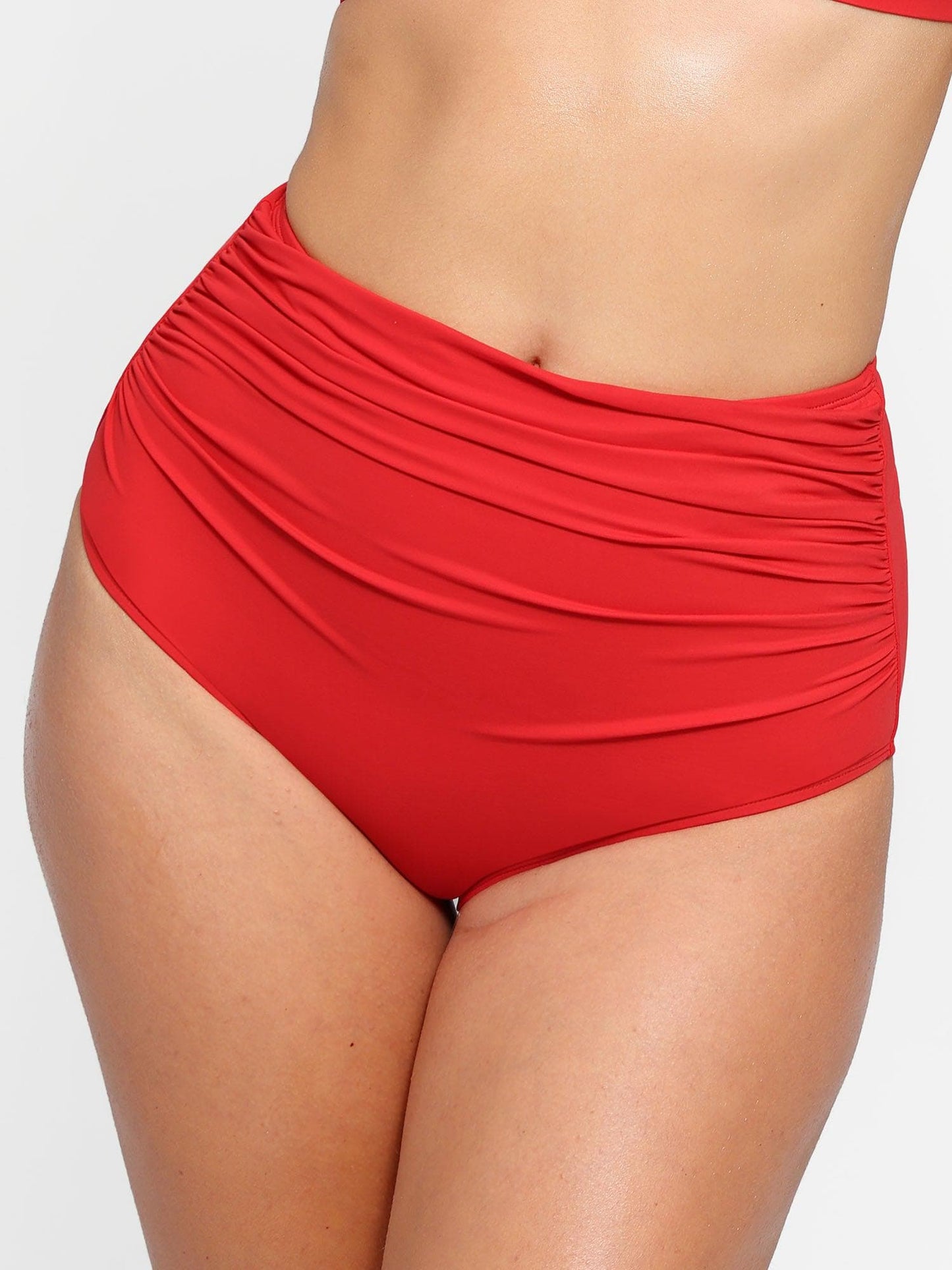 🔥Summer Sale 49% OFF💥👙Shapewear Ruched Sculpting Bikini Top and Bottom Set