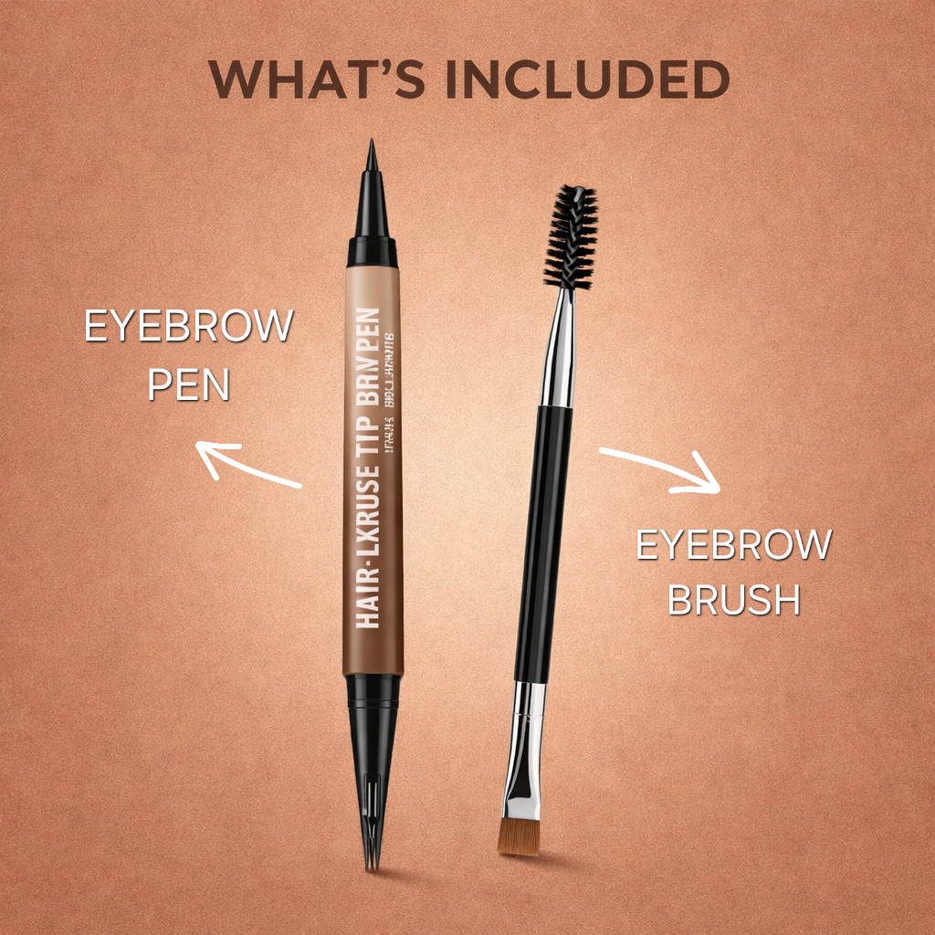 🏆 Last Day Special Price £10.99! 🔥Buy 1 Get 1 Free🔥💥Waterproof & Smudge-Proof Brow Pen👁️‍🗨️