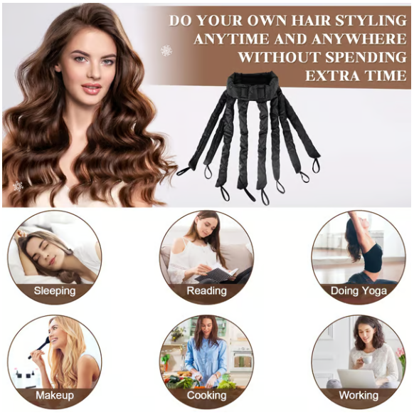 🎁BUY 1 GET 1 FREE 50% OFF🔥 Heatless Octopus Curler