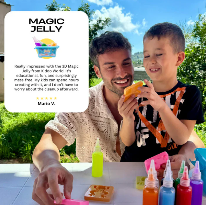🎁Christmas Gift idea 49%OFF🎅Magic Water ELF, Children Handmade Aqua Gel Sensory Toy Set