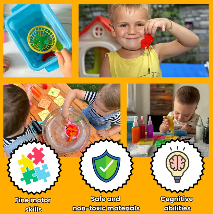 🎁Christmas Gift idea 49%OFF🎅Magic Water ELF, Children Handmade Aqua Gel Sensory Toy Set