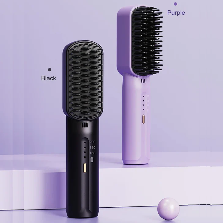 💕USB Cordless Negative Ion Hair Straightening Co💕