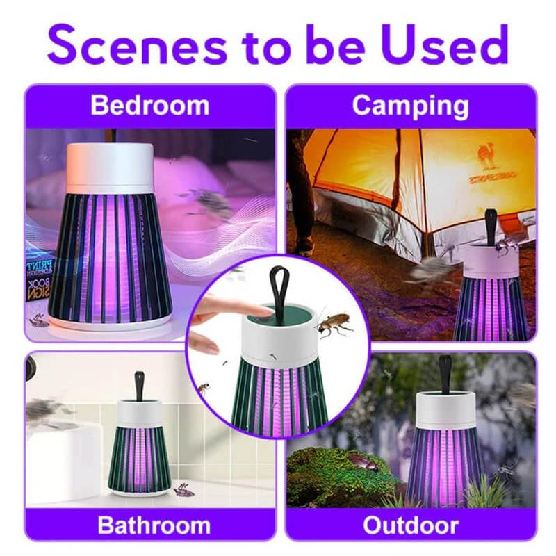 🔥🔥Surprise Discount🔥USB/Rechargeable Mosquito & Fly Trap Lamp