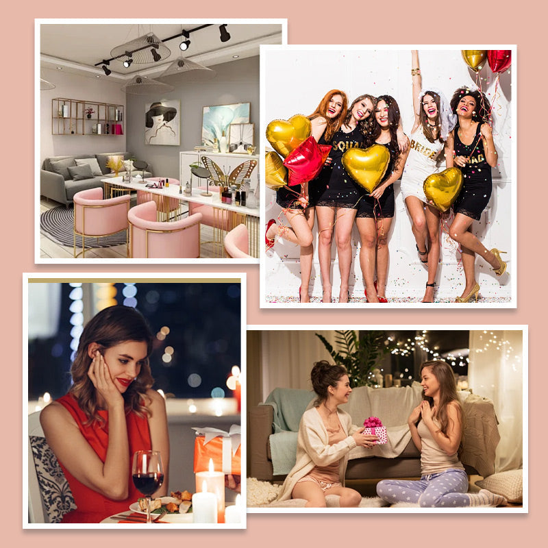 14 Sheets Square Press on Toenails