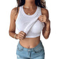 🔥🔥 Promotion - 49% off✨ Women's ribbed knit tank top with shelf bra