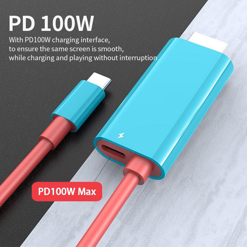 🔥 LIMITED-TIME SALE ONLY ￡9.99! ✨BUY 2 GET 1 FREE🔥USB-C to HDMI Adapter Cable for Switch