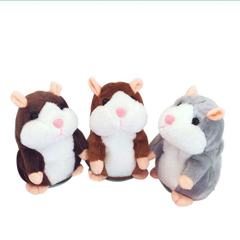 🐹 Last Day Special Price £8.99! ✨Talking Hamster Plush – repeats whatever you say, auto head-shaking, hilarious fun for kids & adults.🎁