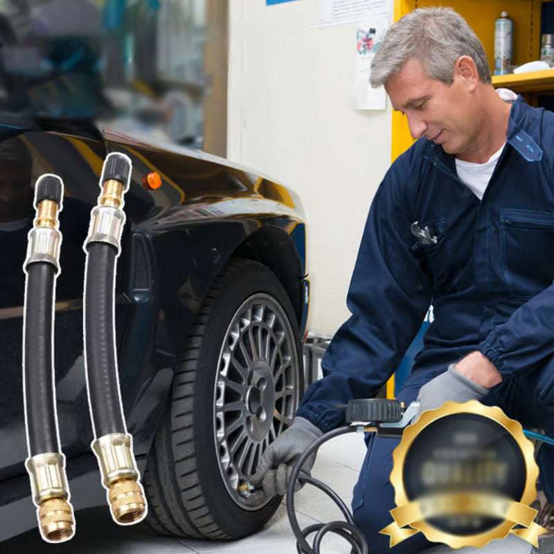 🎉2025 HOT SALE🎉Universal Flexible Tire Valve Extenders for Car, Motorcycle, RV, Truck, Bike, Scooter