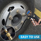 🎉2025 HOT SALE🎉Universal Flexible Tire Valve Extenders for Car, Motorcycle, RV, Truck, Bike, Scooter