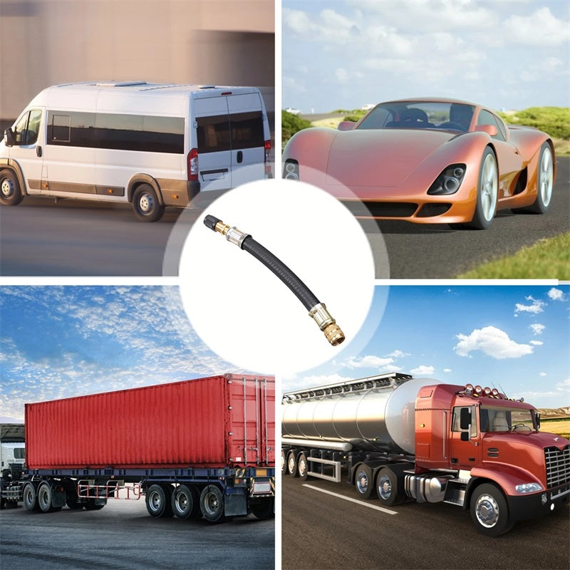 🎉2025 HOT SALE🎉Universal Flexible Tire Valve Extenders for Car, Motorcycle, RV, Truck, Bike, Scooter