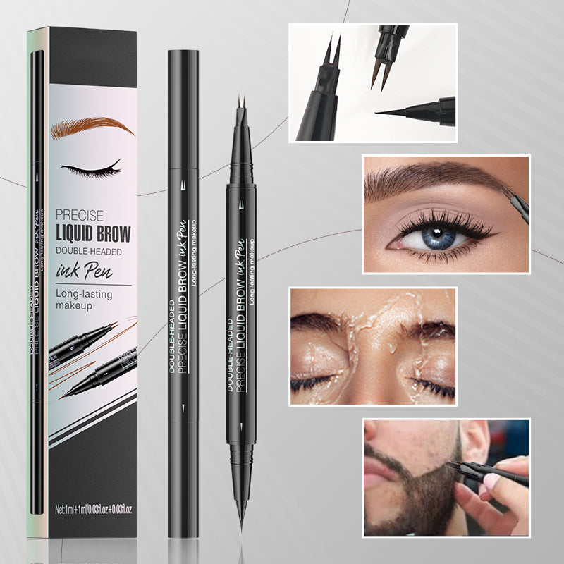 🔥2025 NEW YEAR Sale 50% OFF🔥 2-in-1 Dual-Ended Microblading Eyebrow Pen