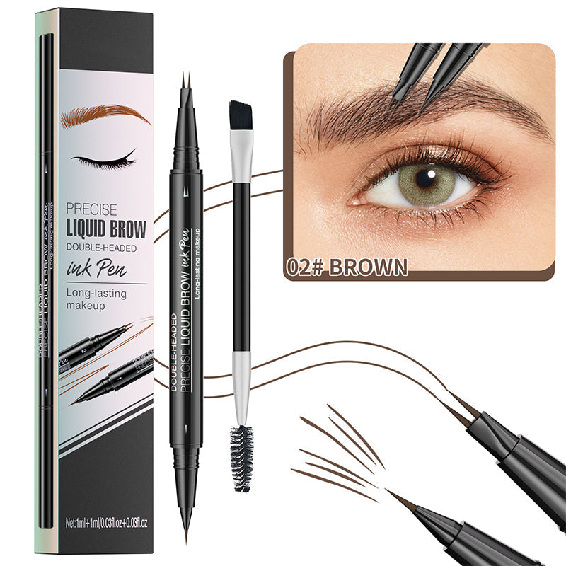 🔥2025 NEW YEAR Sale 50% OFF🔥 2-in-1 Dual-Ended Microblading Eyebrow Pen