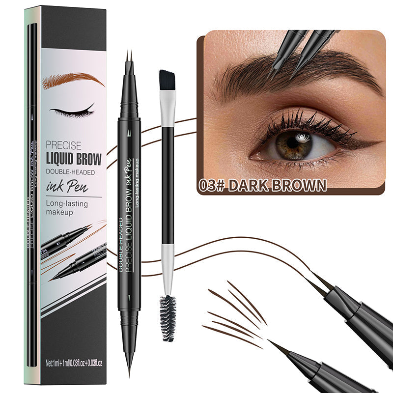 🔥2025 NEW YEAR Sale 50% OFF🔥 2-in-1 Dual-Ended Microblading Eyebrow Pen