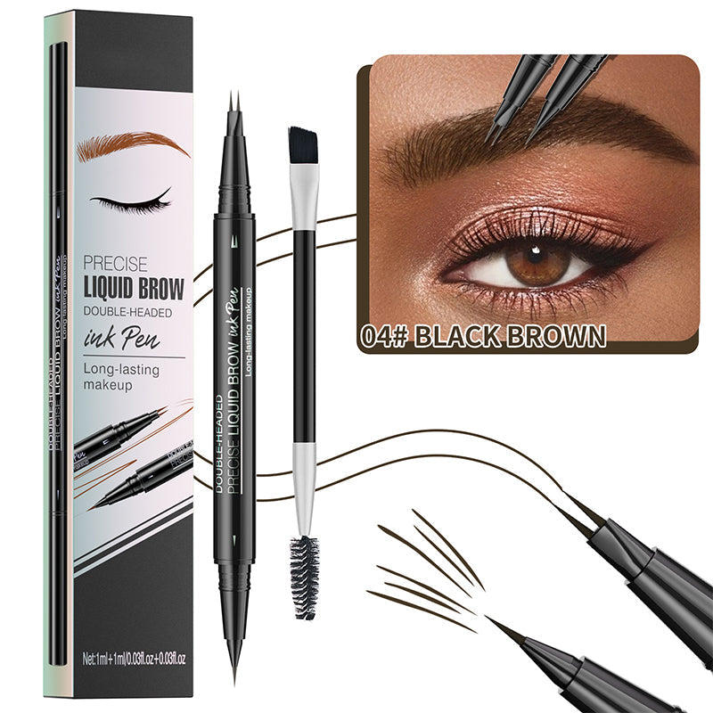🔥2025 NEW YEAR Sale 50% OFF🔥 2-in-1 Dual-Ended Microblading Eyebrow Pen