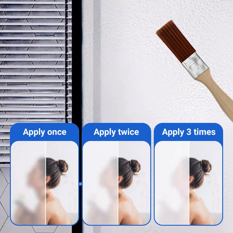 🍃SPRING HOT SALE 49% OFF🍃Waterproof Frosted Glass Paint for Door & Window with Brush
