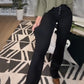 🎁2025 Hot sale 49% OFF💃Mid Rise Button Fly Bootcut Jeans