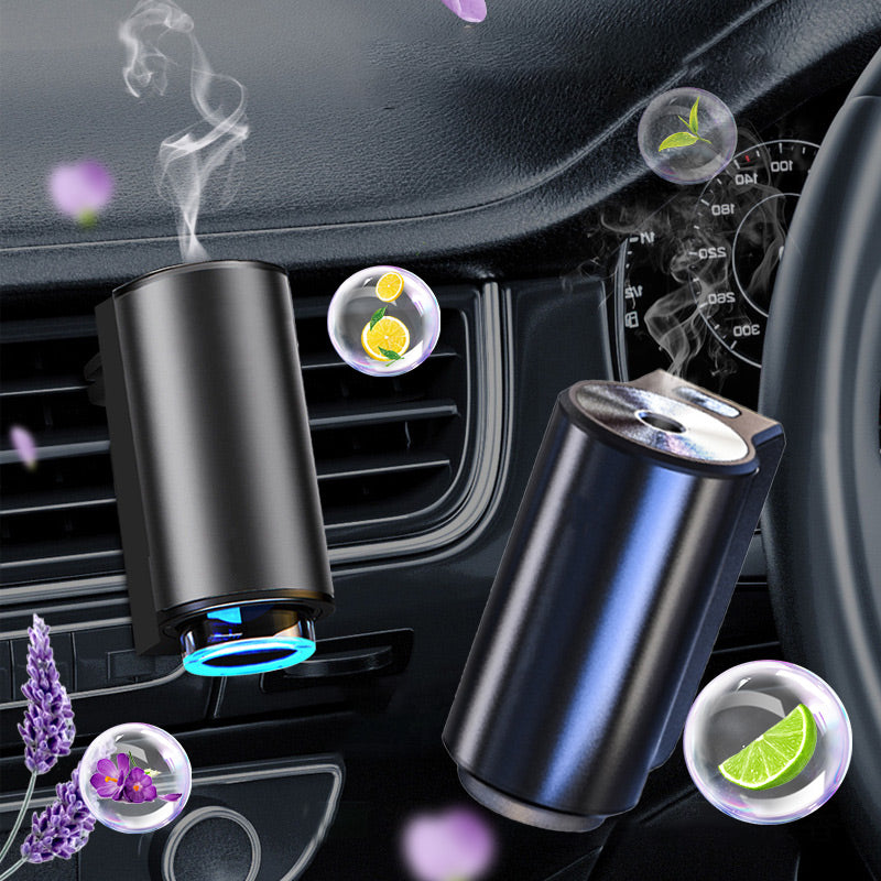 Smart Car Air Freshener Diffuser - 3*10ml Natural Perfume 45 Days Lasting