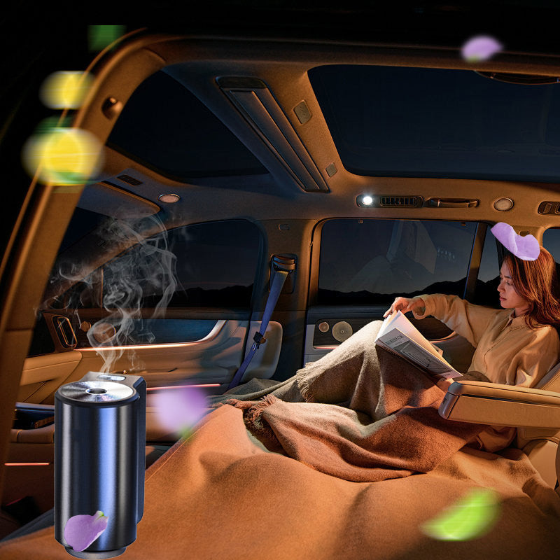 Smart Car Air Freshener Diffuser - 3*10ml Natural Perfume 45 Days Lasting