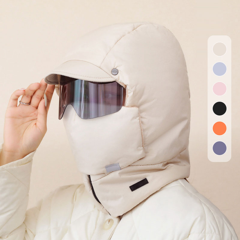 🔥2025 NEW YEAR Sale 50% OFF❄️🍂Windproof Full Cover Outdoor Riding Mask with Glasses