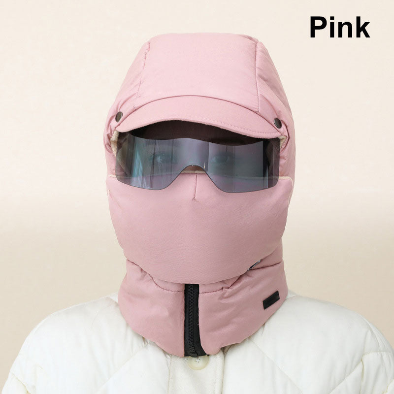 🔥2025 NEW YEAR Sale 50% OFF❄️🍂Windproof Full Cover Outdoor Riding Mask with Glasses