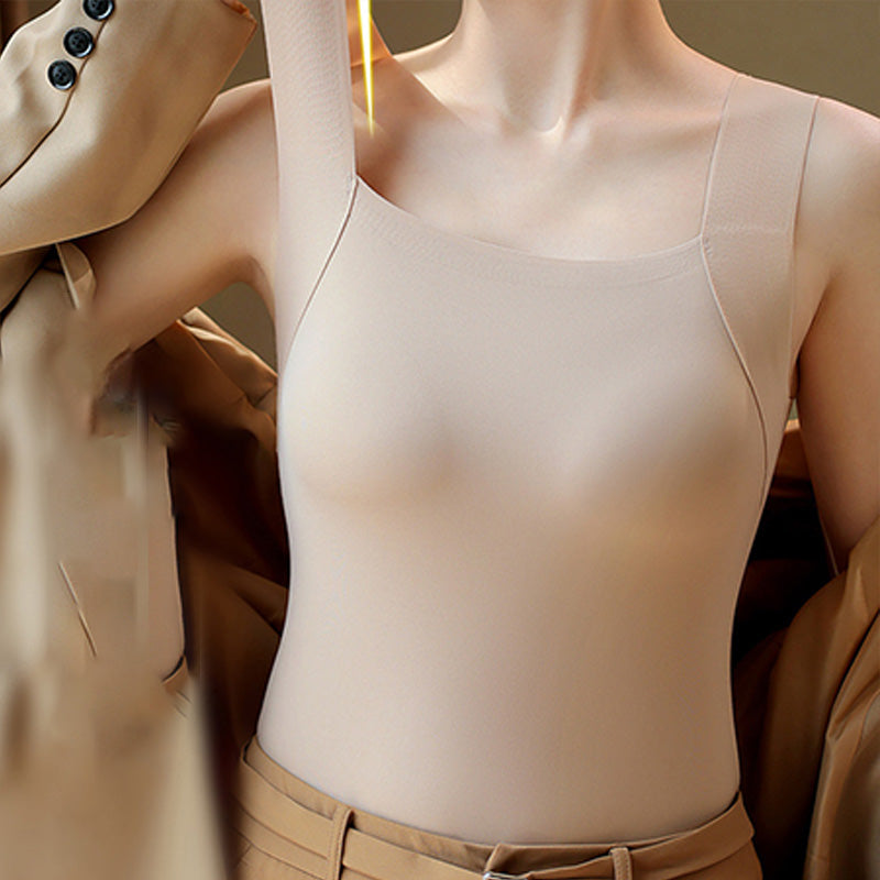 🌸Spring Specials💐Women’s U Neck Thermal Tank Tops with Built-In Bra