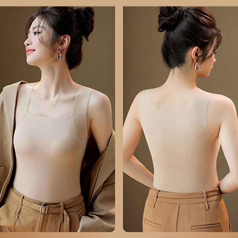 🌸Spring Specials💐Women’s U Neck Thermal Tank Tops with Built-In Bra