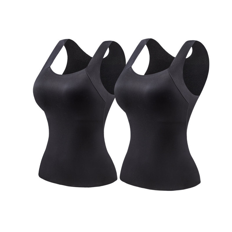 🌸Spring Specials💐Women’s U Neck Thermal Tank Tops with Built-In Bra