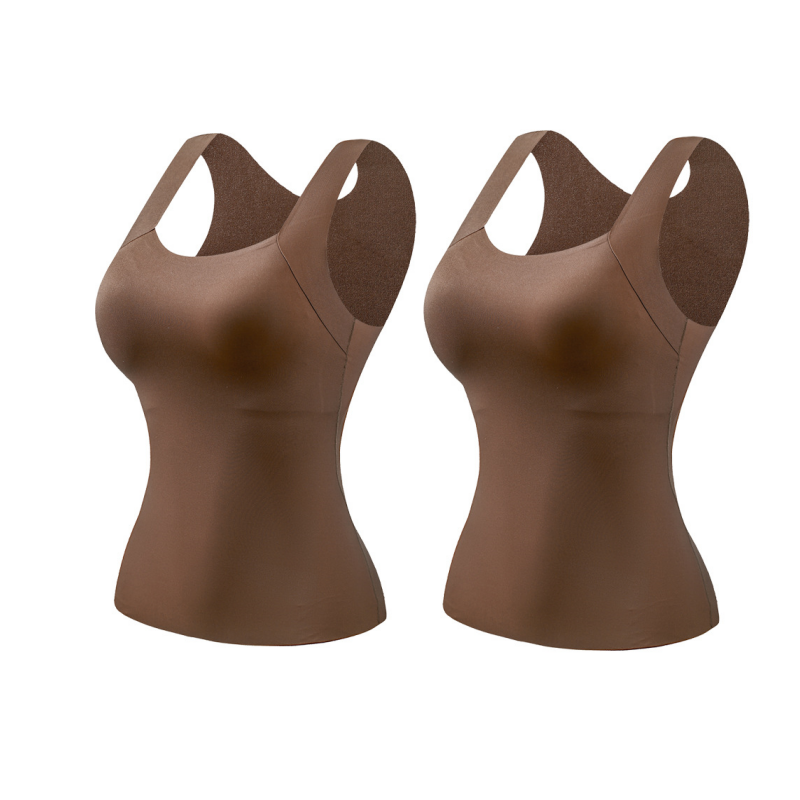 🌸Spring Specials💐Women’s U Neck Thermal Tank Tops with Built-In Bra