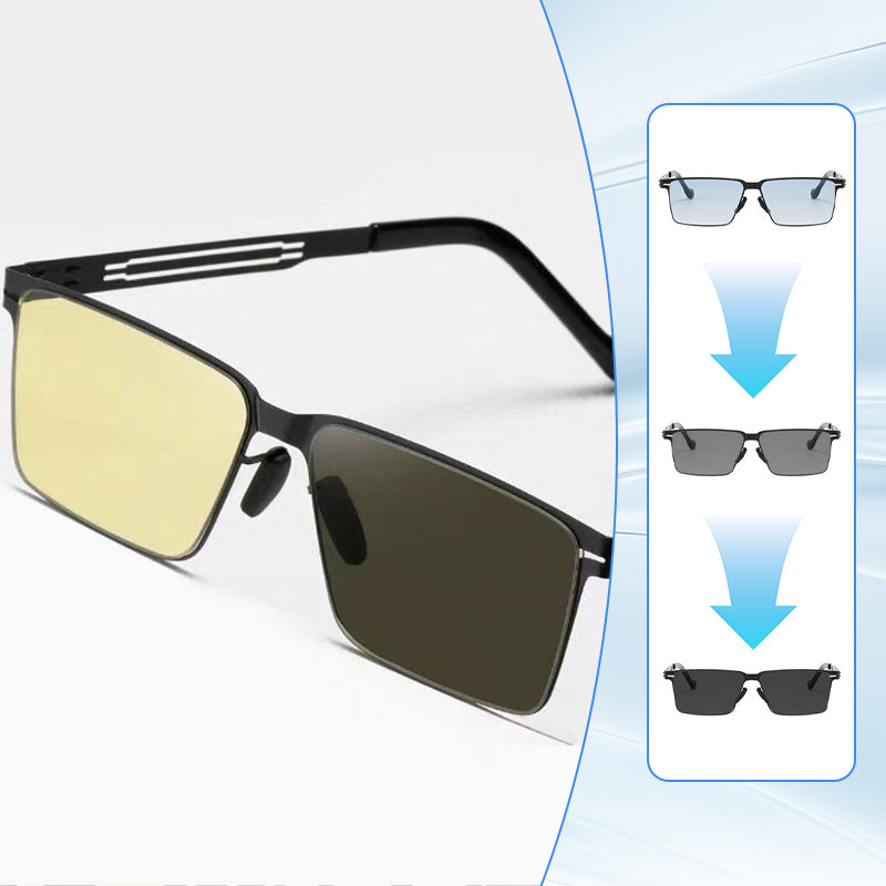 🔥2025 HOT SALE 50% OFF 🔥 Photochromic Day & Night Sunglasses