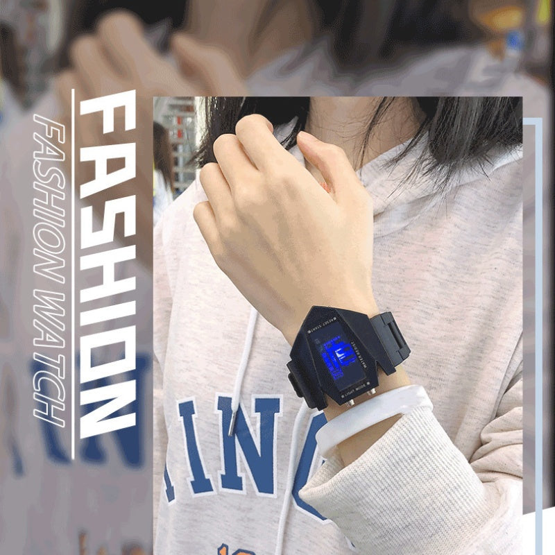 Limited time low price🔥Buy 1 get 1 free🔥Creative luminous aeroplane shape LED watch⌚