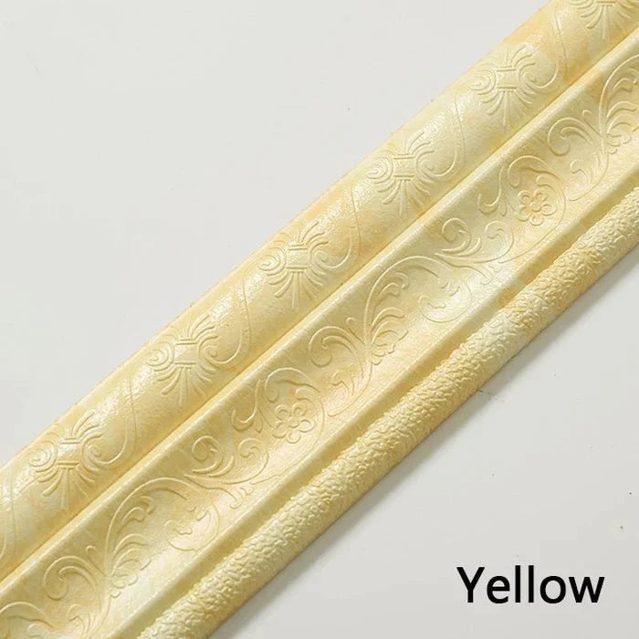 🔥Last Day Sales🔥3D wall edging - Self-adhesive environmental protection 3D wall edging strip