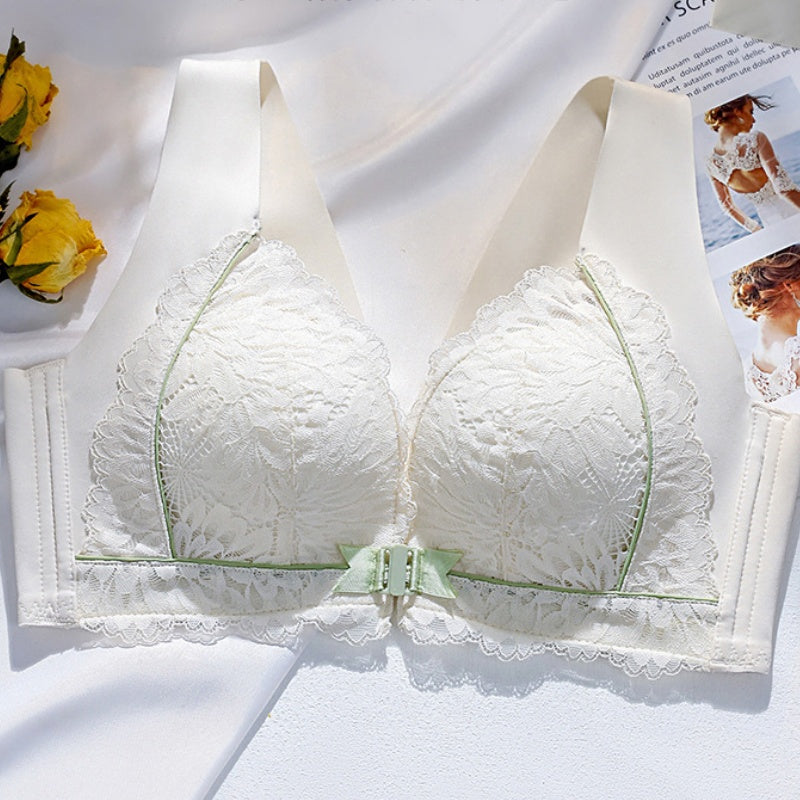 🔥HOT SALE  50% OFF🔥 Front-Clasp Lace Bra with Lift and Anti-Sagging Design