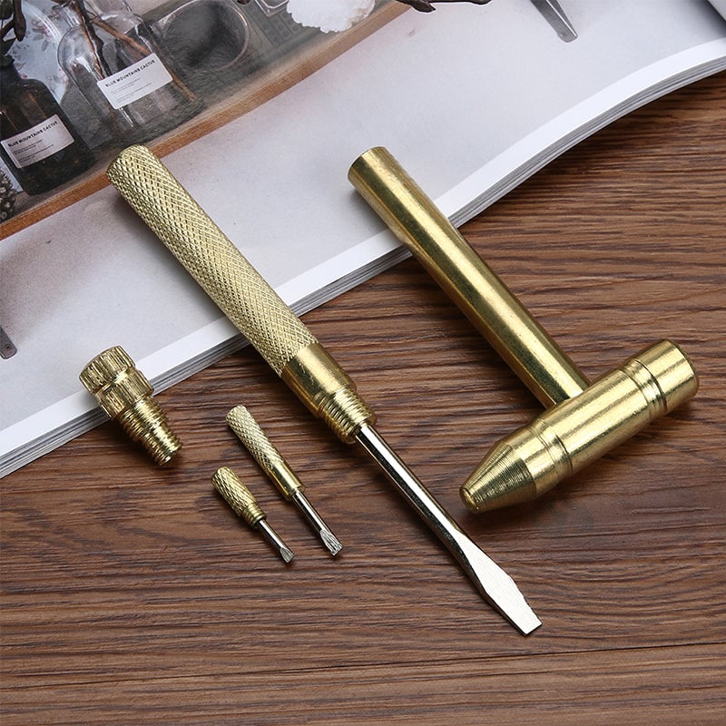 🏆Last Day🔥🛠️6 in1 Micro Mini Multifunction Copper Hammer