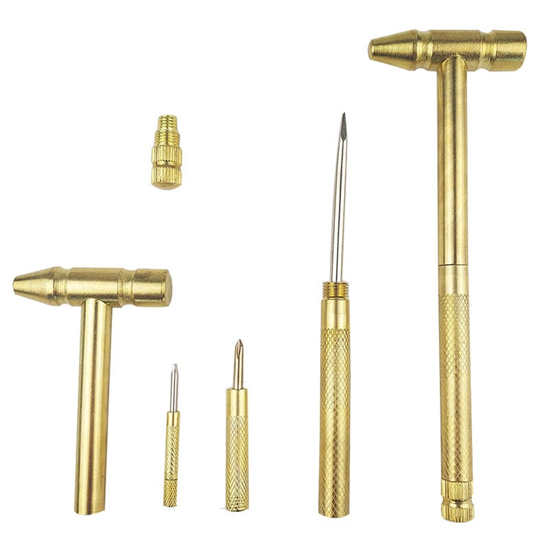 🏆Last Day🔥🛠️6 in1 Micro Mini Multifunction Copper Hammer