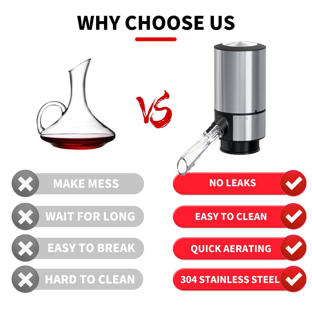 🔥2025 HOT SALE💖 - Electric Wine Aerator Pourer